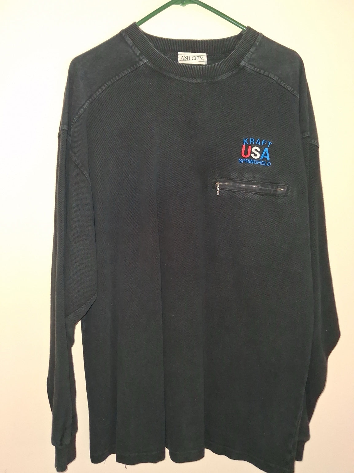 Ash City Kraft USA Springfield Embroidered Crewneck Pullover