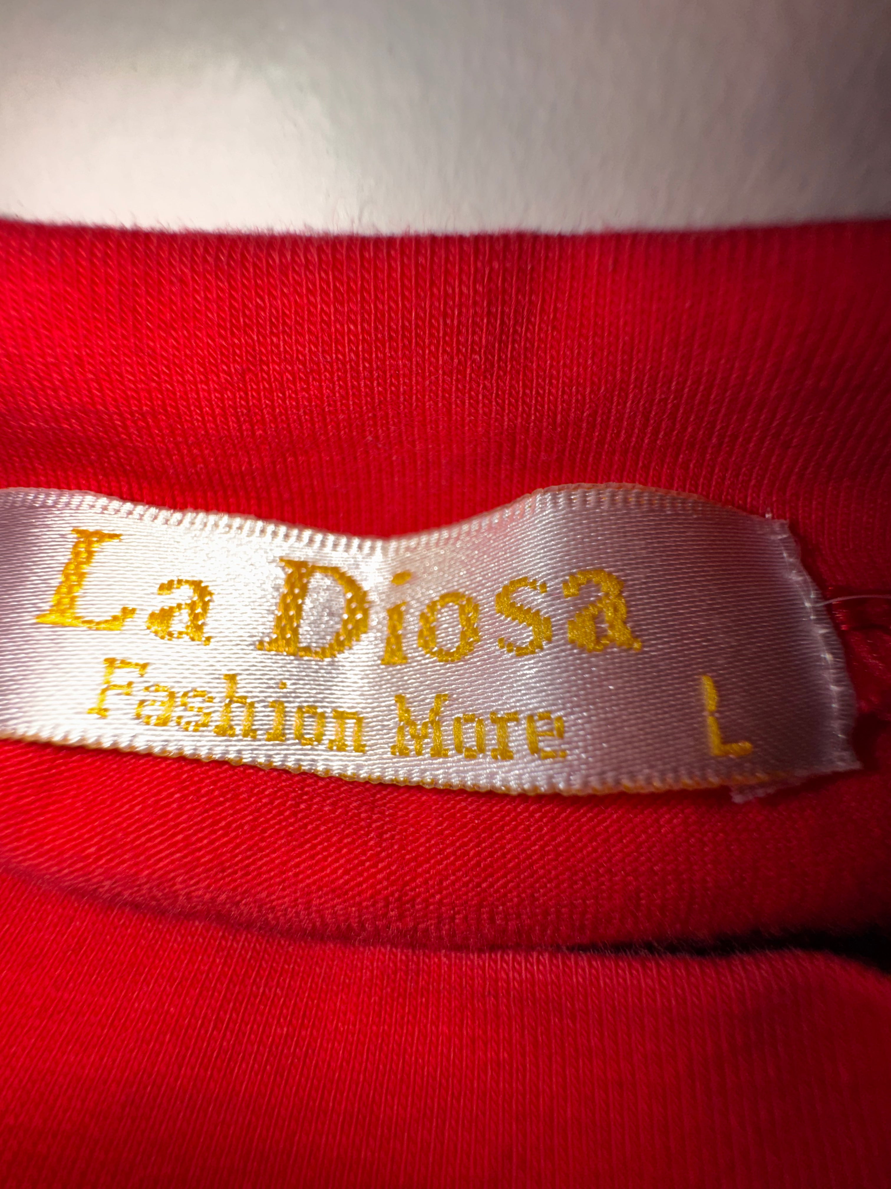 La Diosa Red Fashion Top