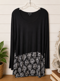 Coco + Carmen Damask Hem Tunic