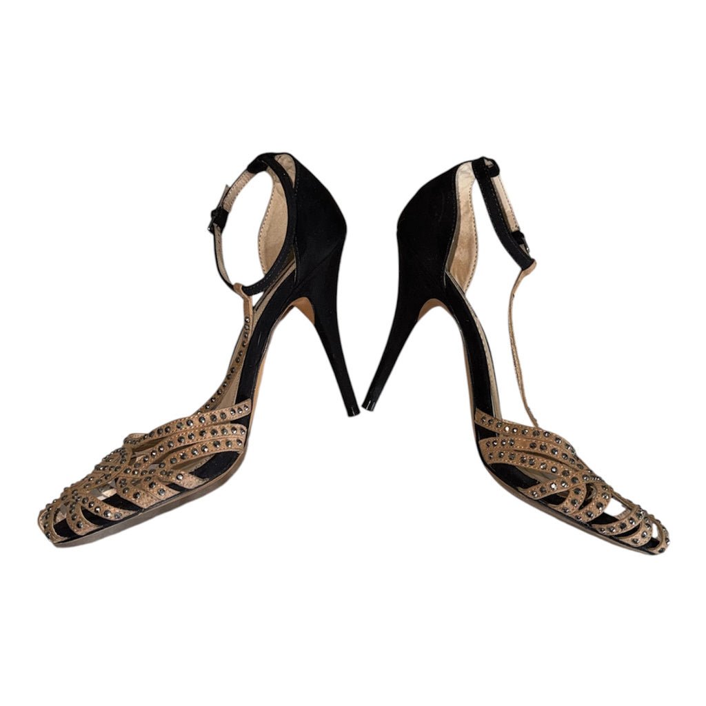 Forever 21 Studded T-Strap Heels