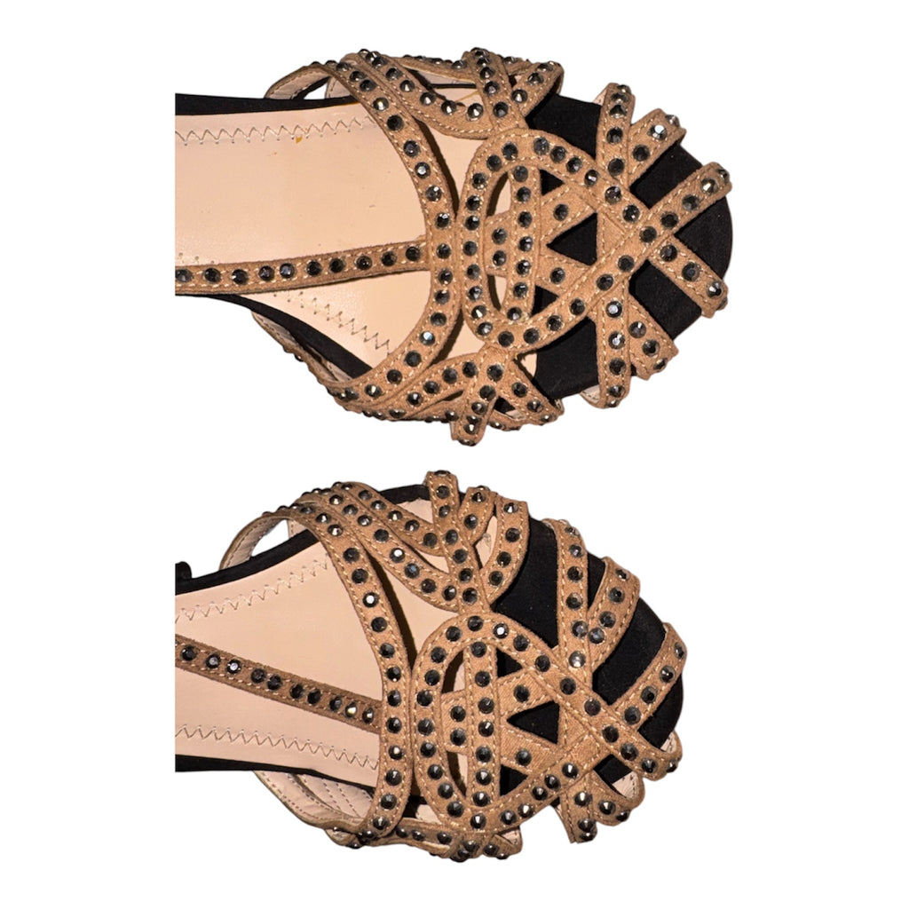Forever 21 Studded T-Strap Heels