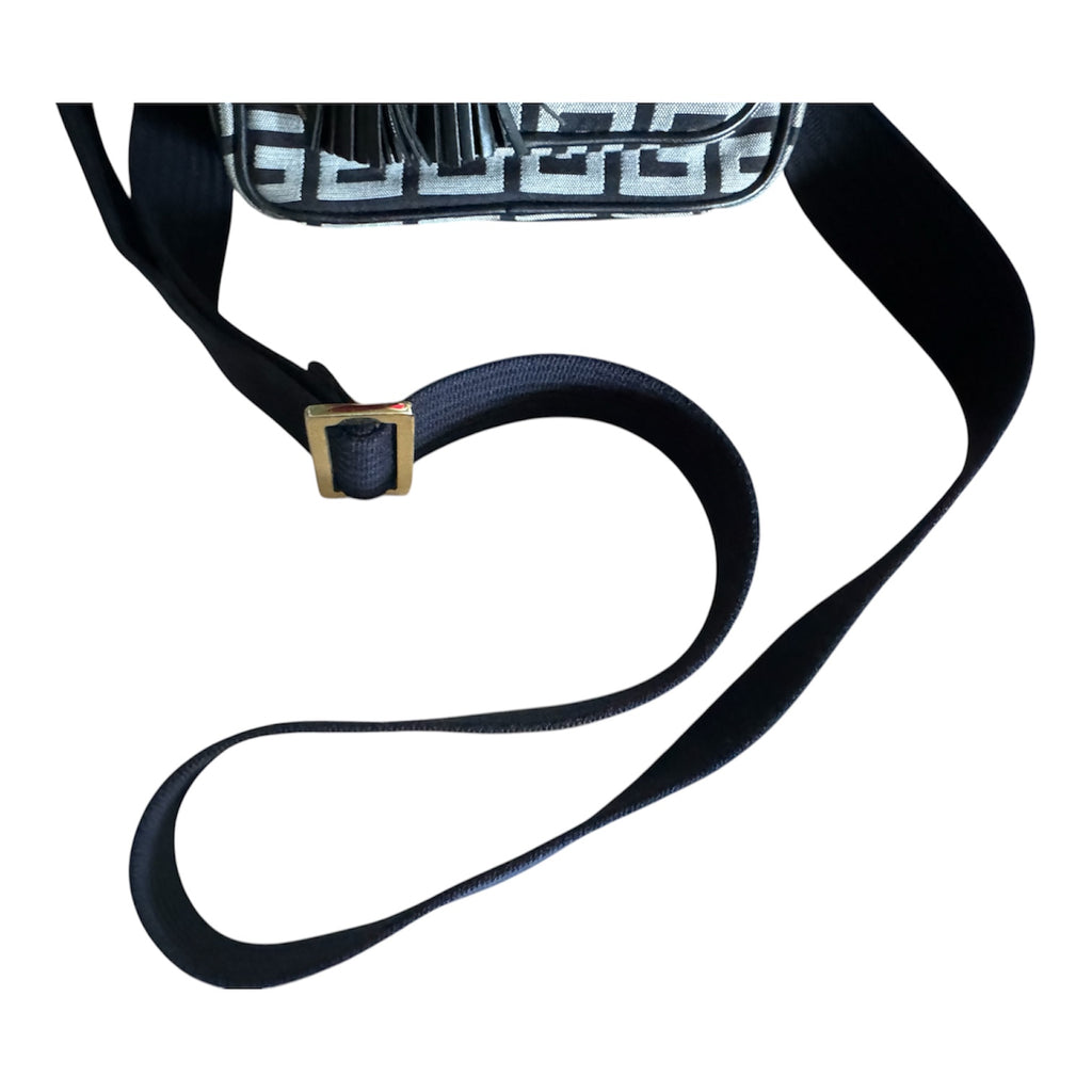 Givenchy Monogram Canvas Tassel Crossbody Bag