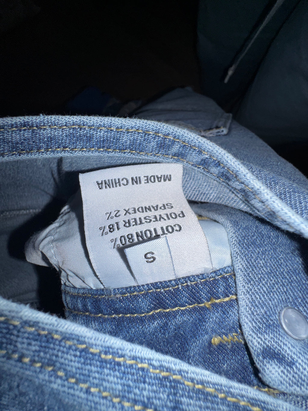 Vintage Wash Denim Short Overalls