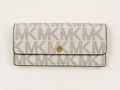 Michael Kors Jet Set Signature Flap Wallet