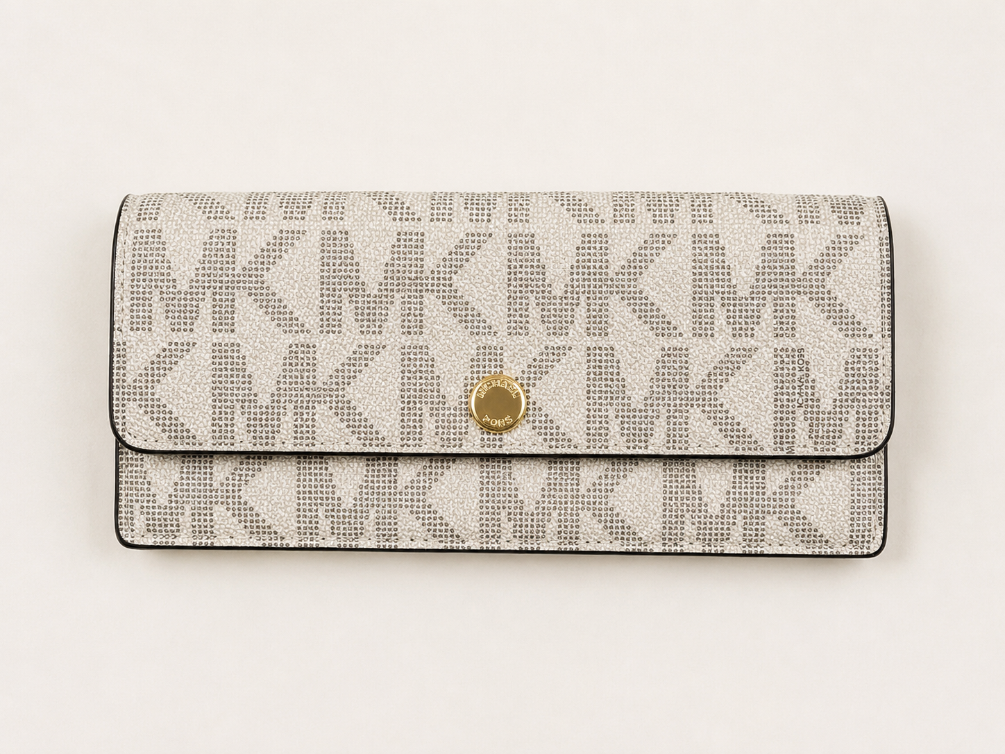 Michael Kors Jet Set Signature Flap Wallet