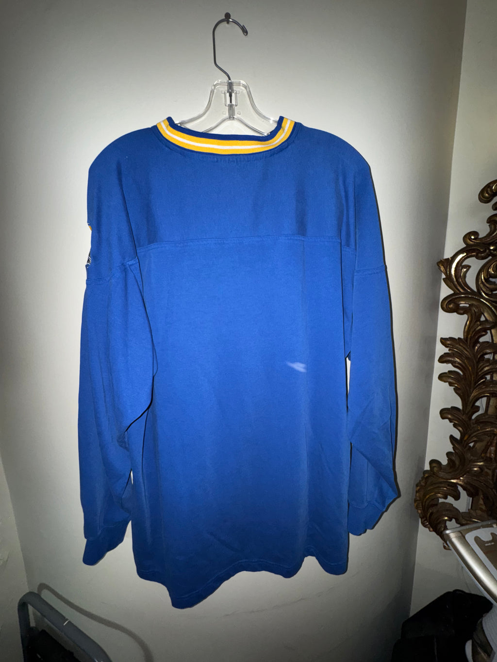 Vintage 90s Lee Sport St Louis Rams Long Sleeve Jersey Shirt NFL
