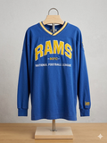 Vintage 90s Lee Sport St Louis Rams Long Sleeve Jersey Shirt NFL