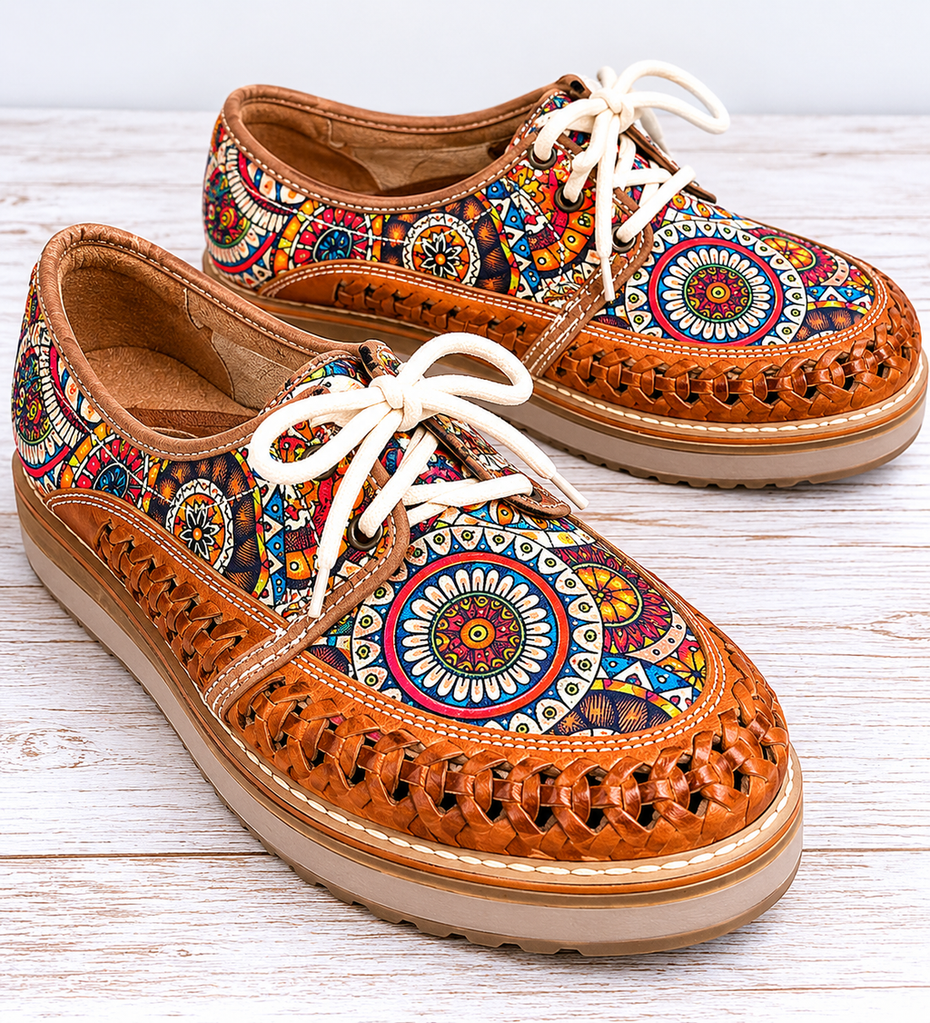 Maya Boho Platform Oxfords