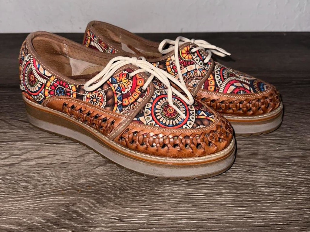Maya Boho Platform Oxfords