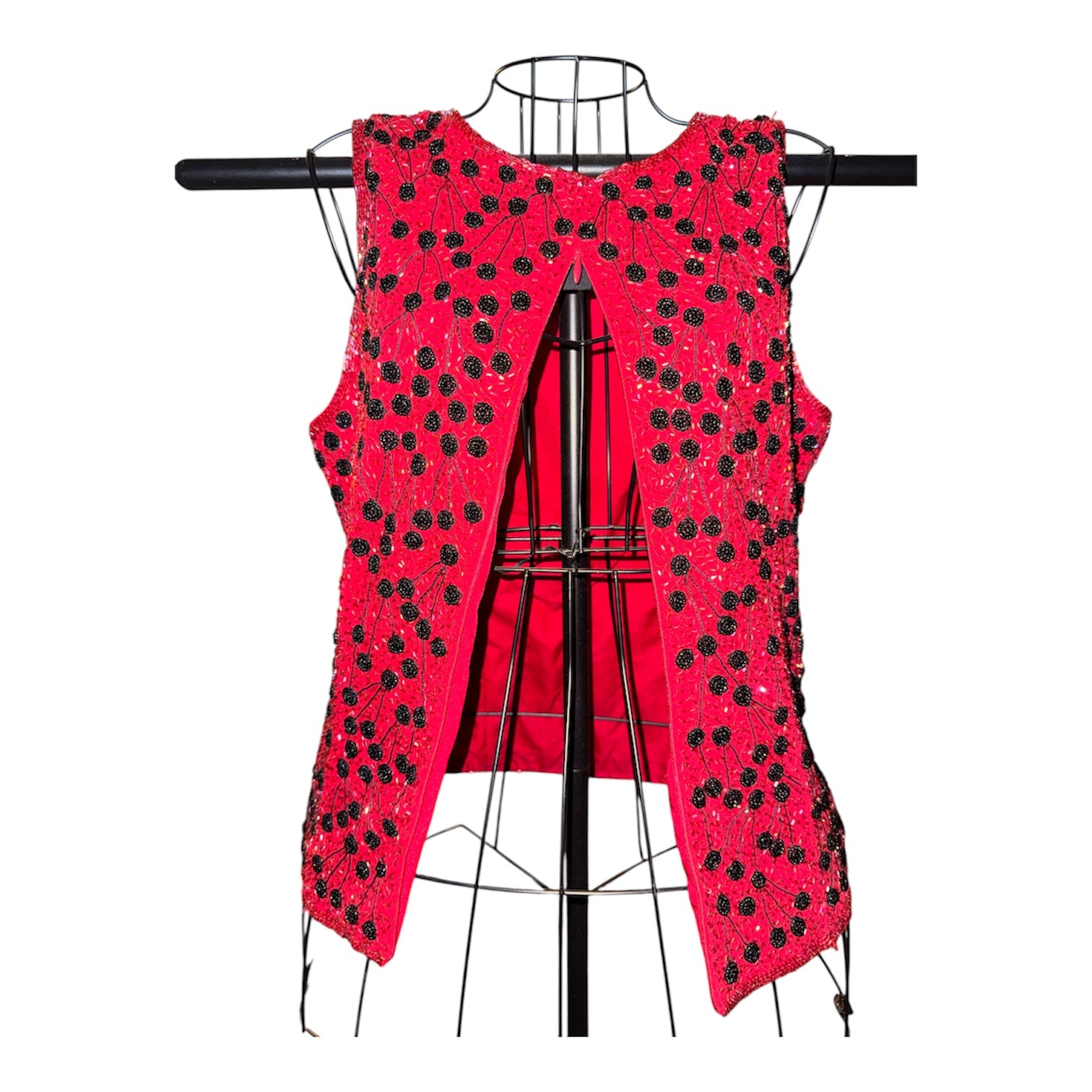 Pavé Beaded Evening Tank