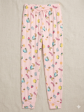 Sleep Chic Pink Fruit Print Pajama Joggers with Pockets