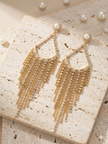 Aurora' Cascade Pearl Studs