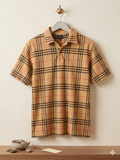 Authentic Vintage Burberry Golf. Iconic all-over Nova Check print. Rare find in mint condition