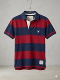 American Eagle Outfitters Men's Striped Polo Shirt