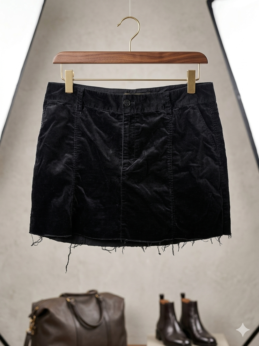 Eddie Bauer Women's Raw Hem Mini Skirt
