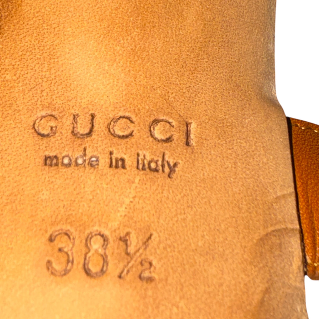 Vintage Gucci Studded Gladiator Heels, Made in Italy, circa 2008–2012.