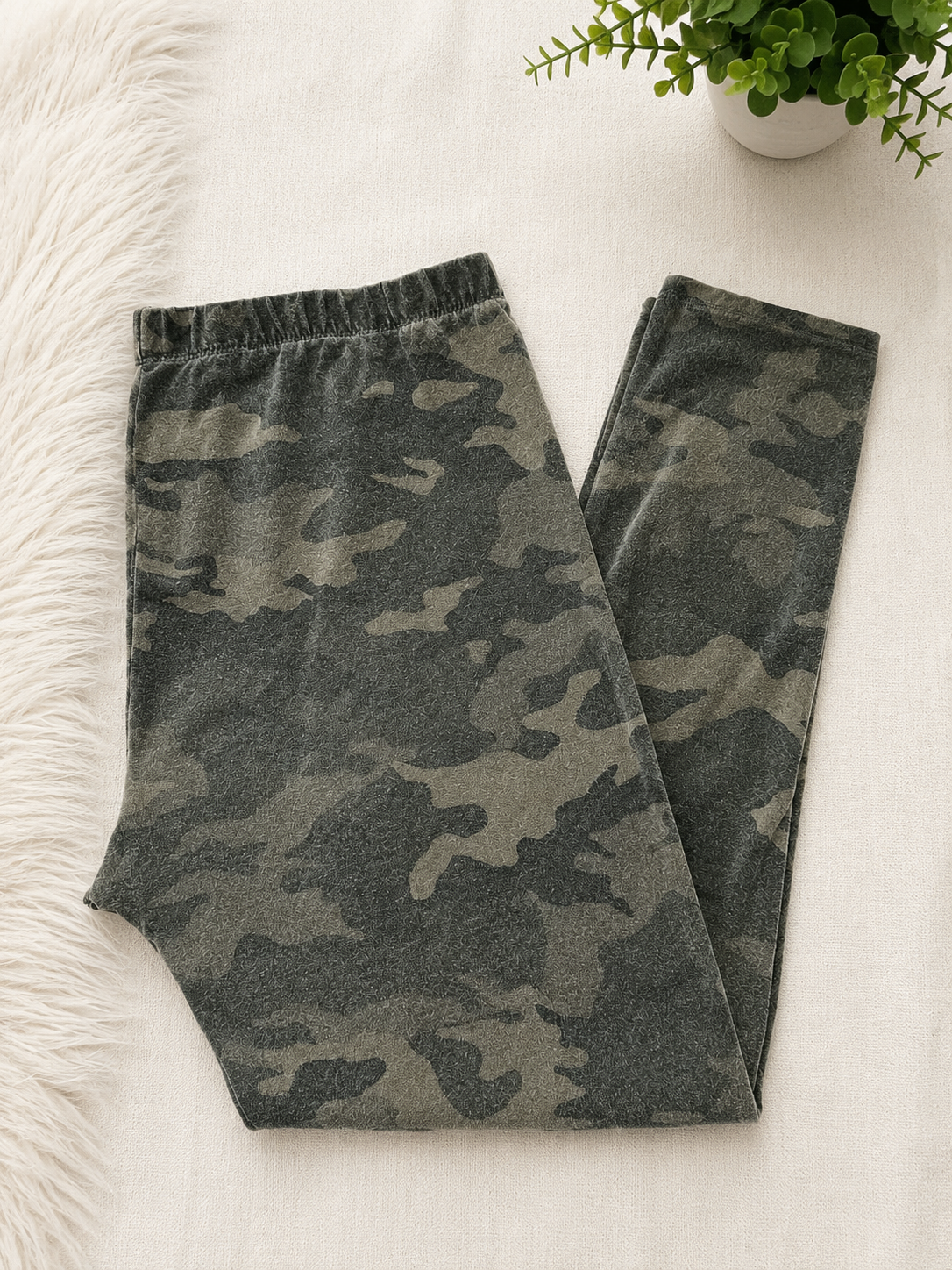 Camo Print Leggings