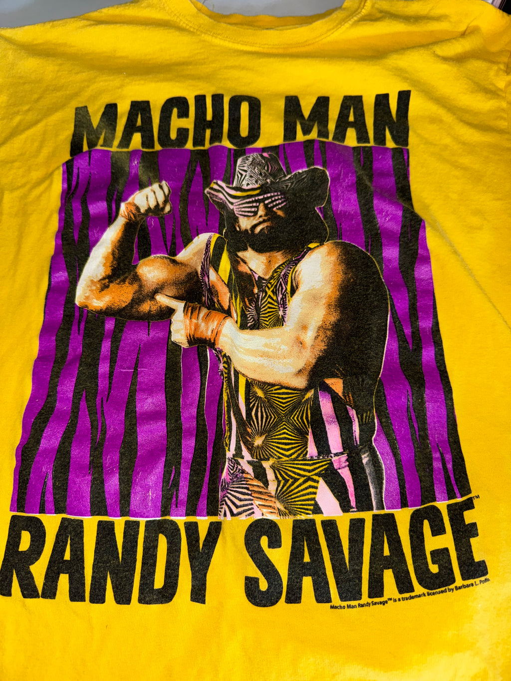 Vintage WWE Macho Man Randy Savage Graphic Tee
