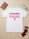 Port & Company PowerHouse Athletics Pink Ombre Logo Tee
