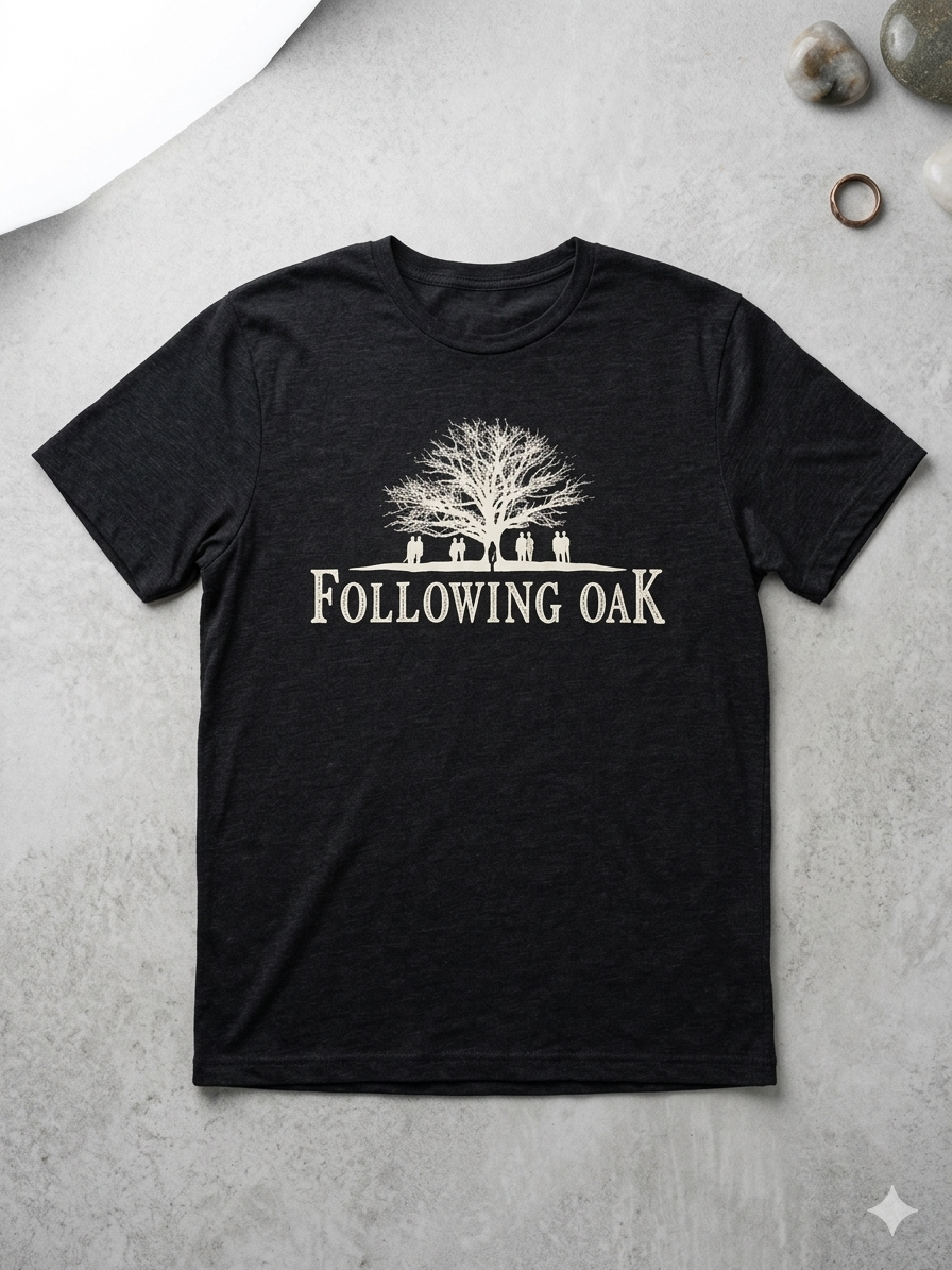 FOLLOWING OAK Graphic Tee