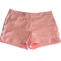 J.Crew Neon Pink Polka Dot Scallop Hem Shorts