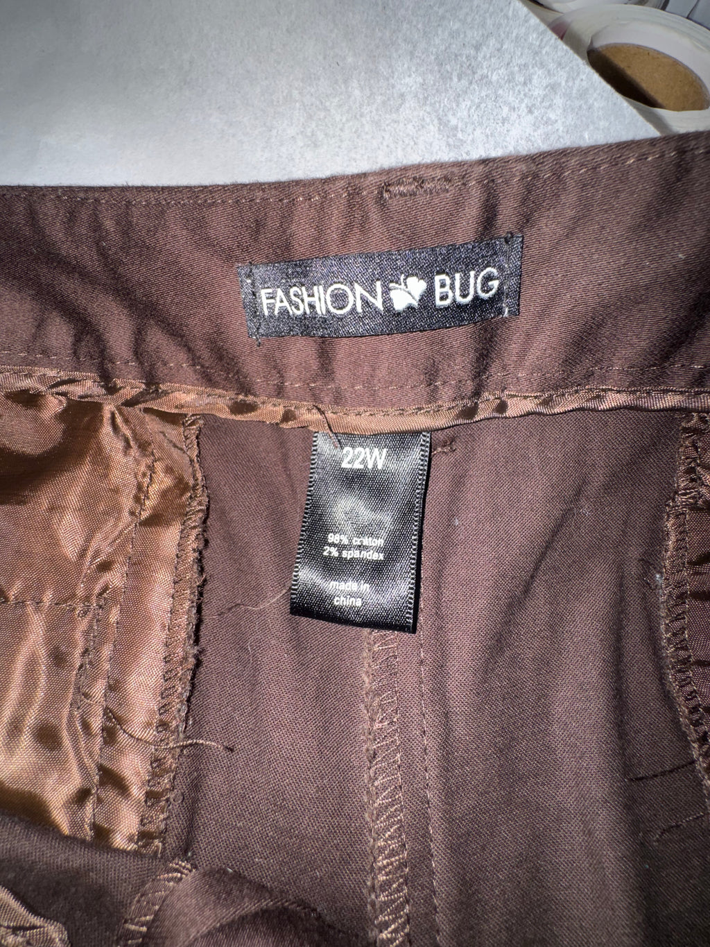 Fashion Bug Brown Bermuda Shorts