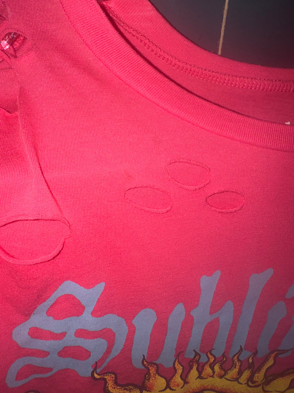 Sublime Sun Logo Distressed Graphic Tee