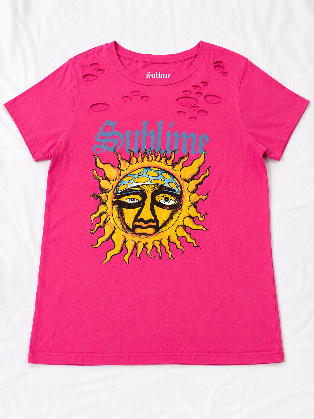 Sublime Sun Logo Distressed Graphic Tee