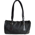 Vintage Prada Black Nylon Leather Bowler Bag - Milano Italy (2000)