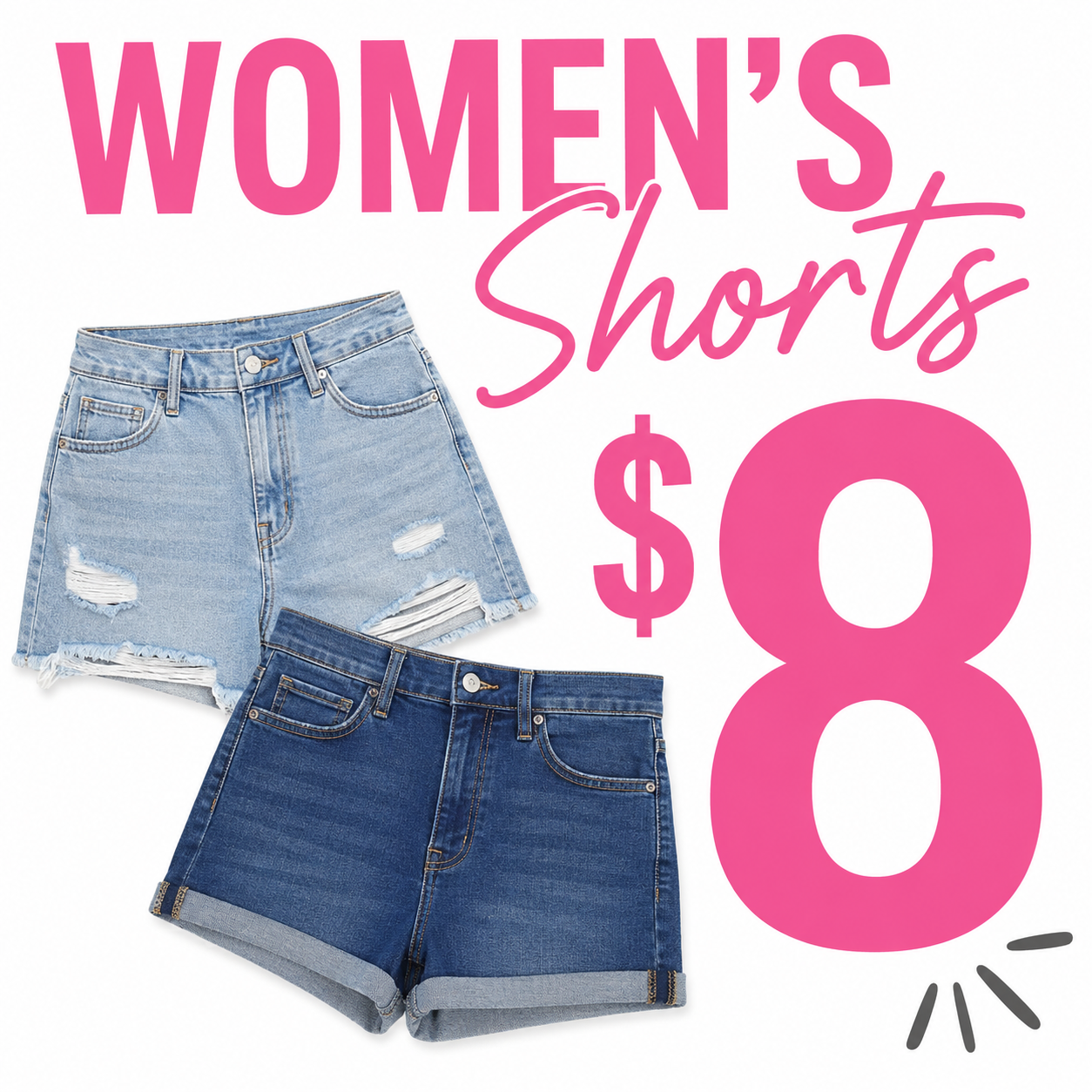 Women’s Shorts (Jean and Basic)