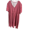 Boho Floral Midi Dress