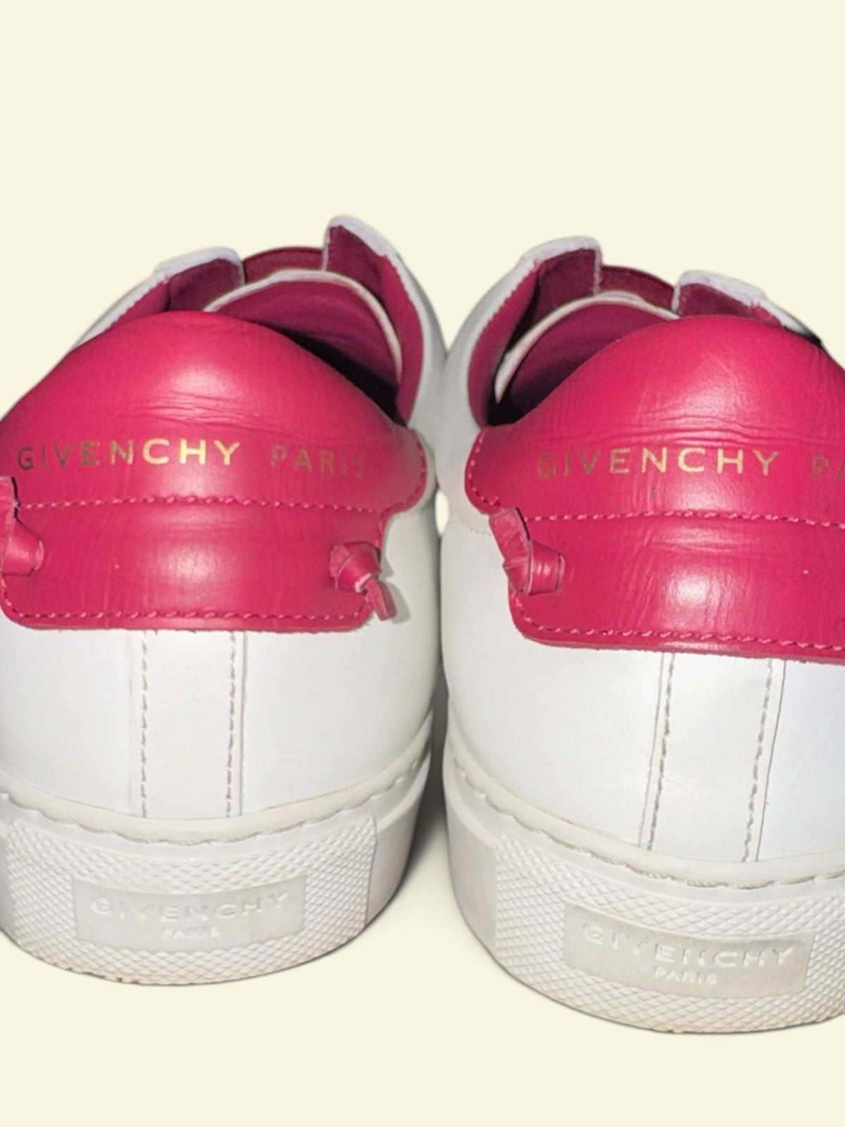 Givenchy Urban Street Slip-On Sneakers with Red Logo Band