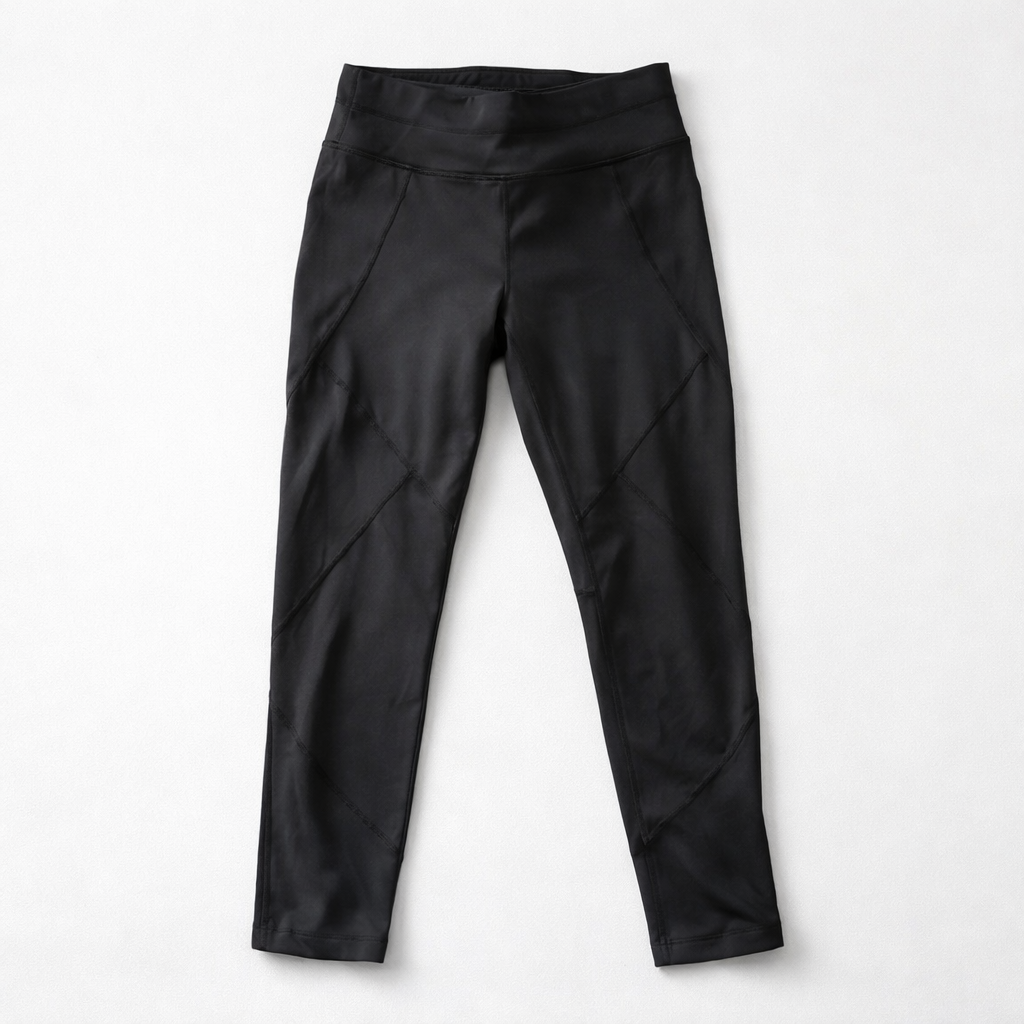 Athleta Black Performance Leggings – High Waist Activewear (M)