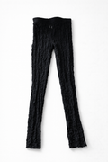 Ultimately People Black Lace Sheer Leggings – Boho Stretch Waist (S/P)