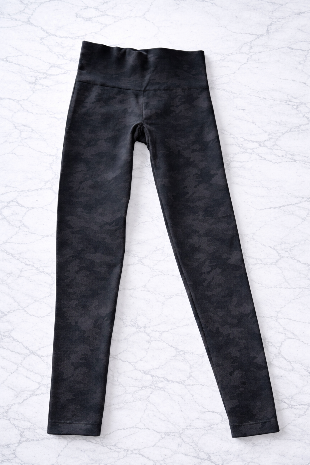 Adidas Black Athletic Leggings Minimal Logo Stretch Workout Pants