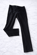 White House Black Market Black Stretch Pants Size Medium Pull-On Slim Fit