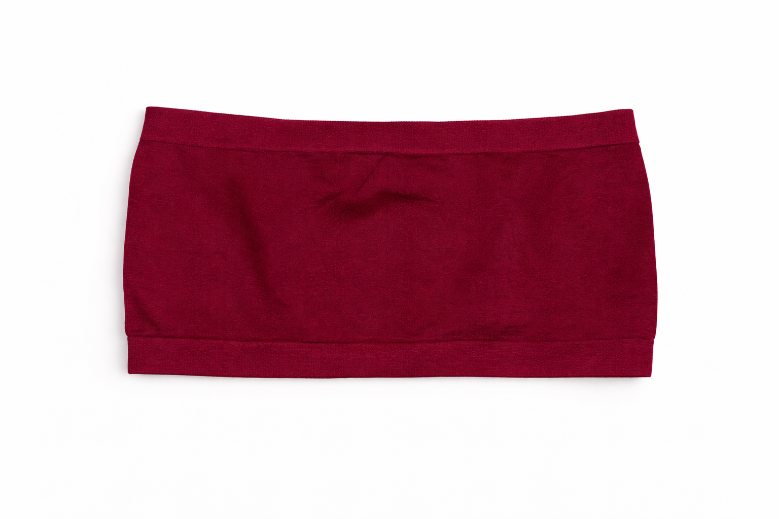 Zenana Seamless Bandeau Bralette – Magenta Pink – Stretch Tube Top