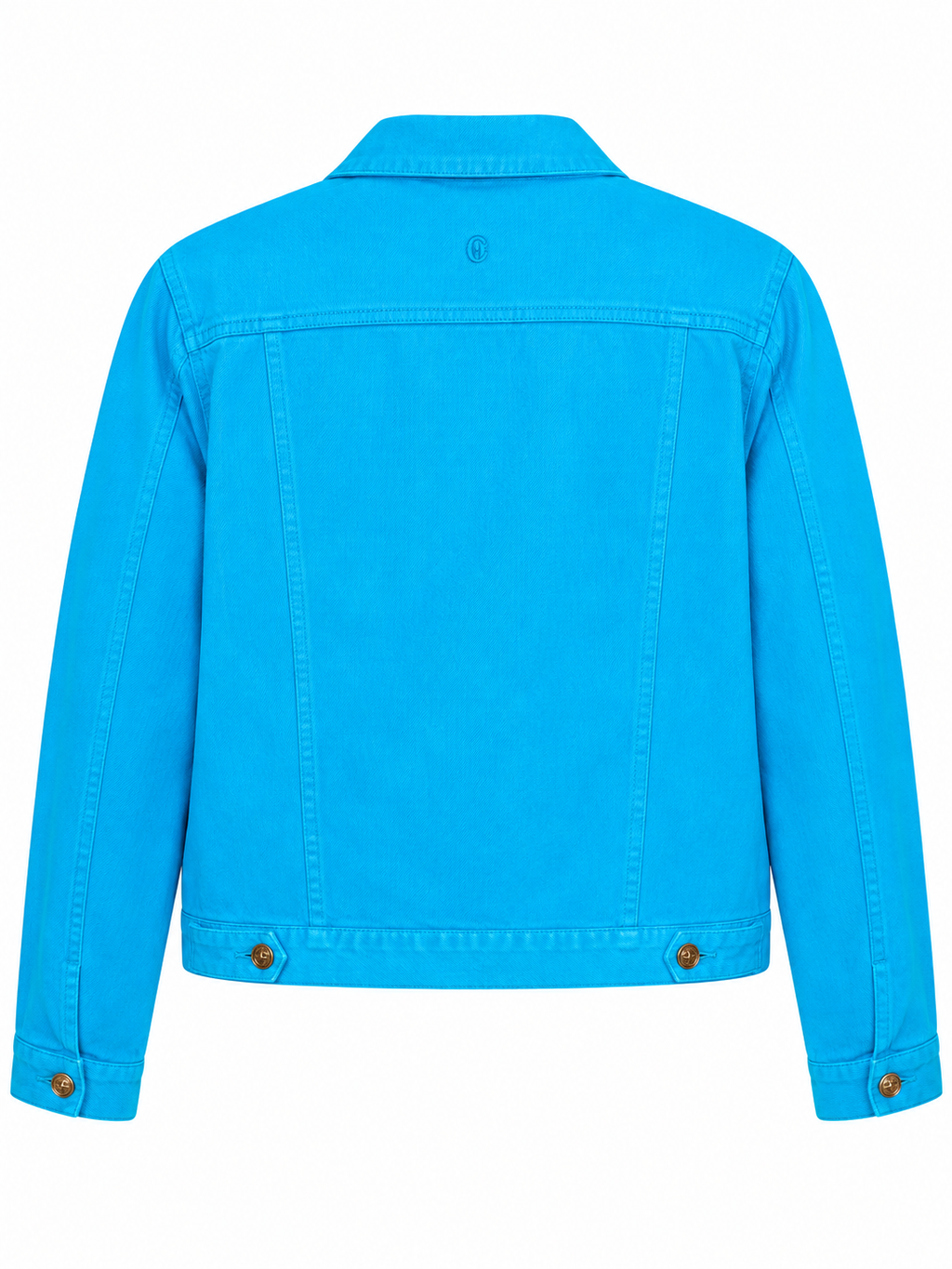 Christine Alexander Turquoise Denim Jacket