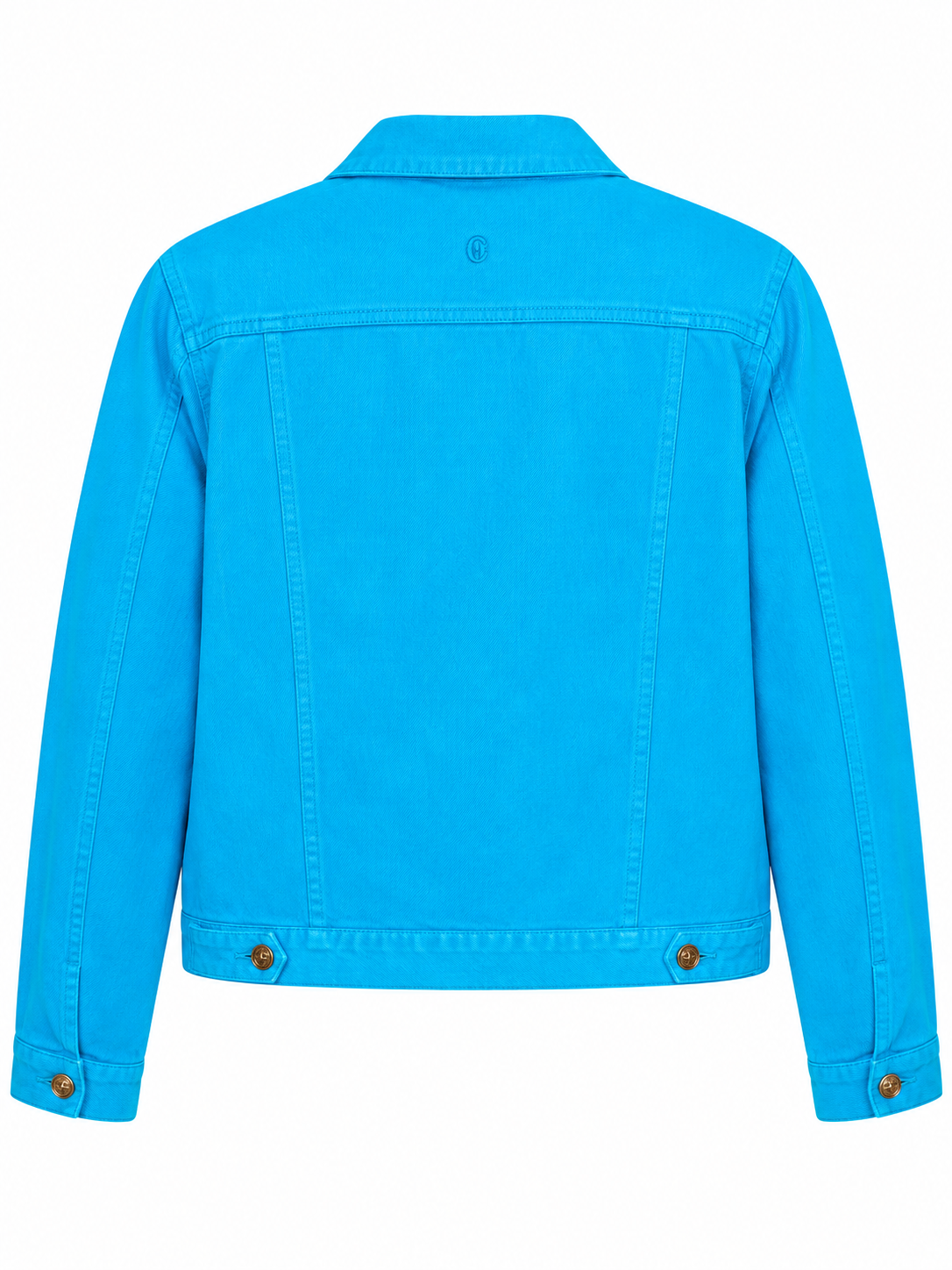 Christine Alexander Turquoise Denim Jacket