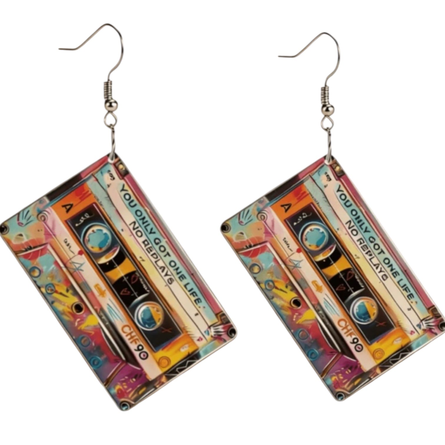 Cassette Tape Earings
