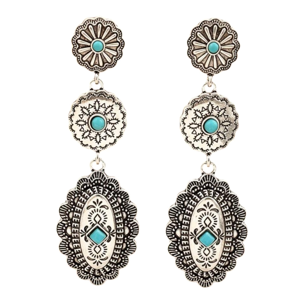 Turquoise Dangle Earrings