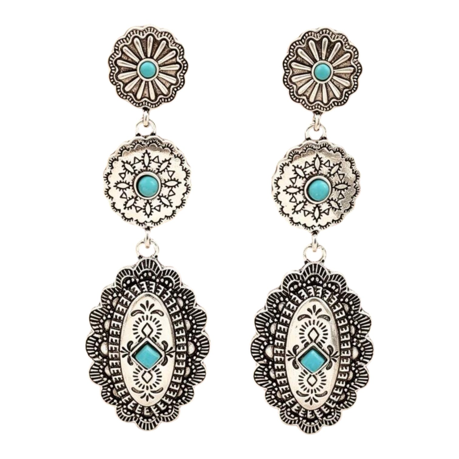 Turquoise Dangle Earrings