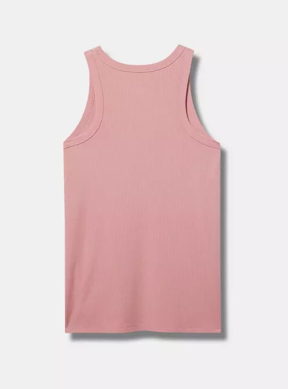 Super Soft Rib High Neck Tank