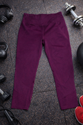 Athleta Plum Performance Capri Leggings – Size Medium