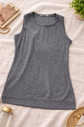 Athleta Gray Sleeveless Performance Tank – Size Medium