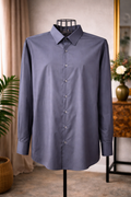 Perry Ellis Non-Iron Button Down Shirt – Blue/Gray – Size 3X