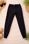 Matty M Black Lounge Jogger Pants – Size Medium – Soft Stretch