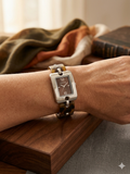 Chico’s Brown Dial Rectangular Watch – Sleek & Modern Bracelet Style
