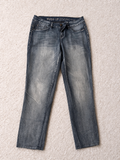 Refuge Cropped/Ankle Jeans – Medium Wash, Size 13