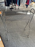 Metal Plant Stand with Upper Basket & Two Shelves